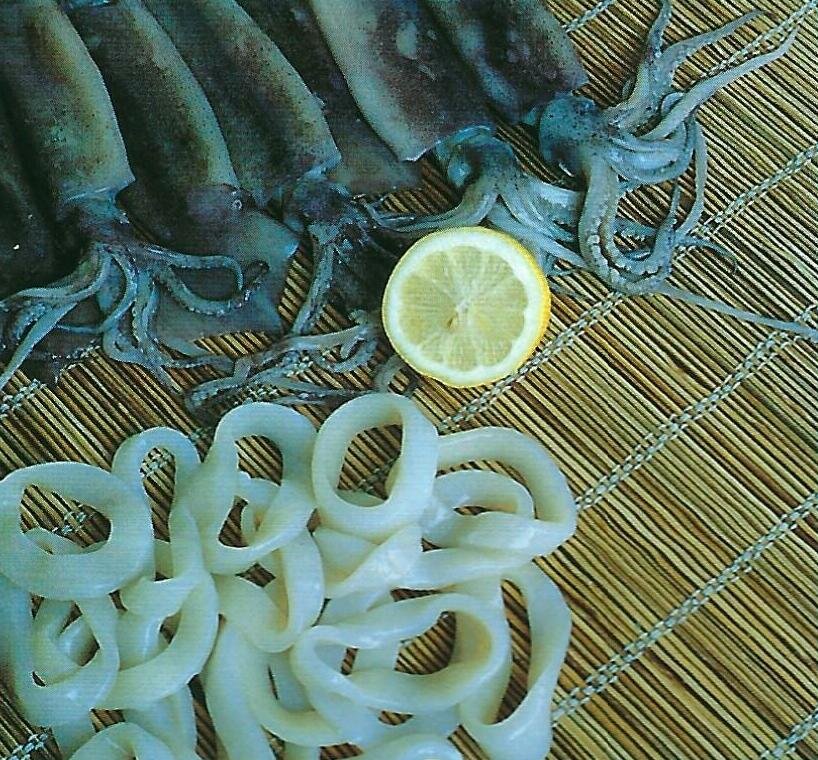 Anillas de calamar